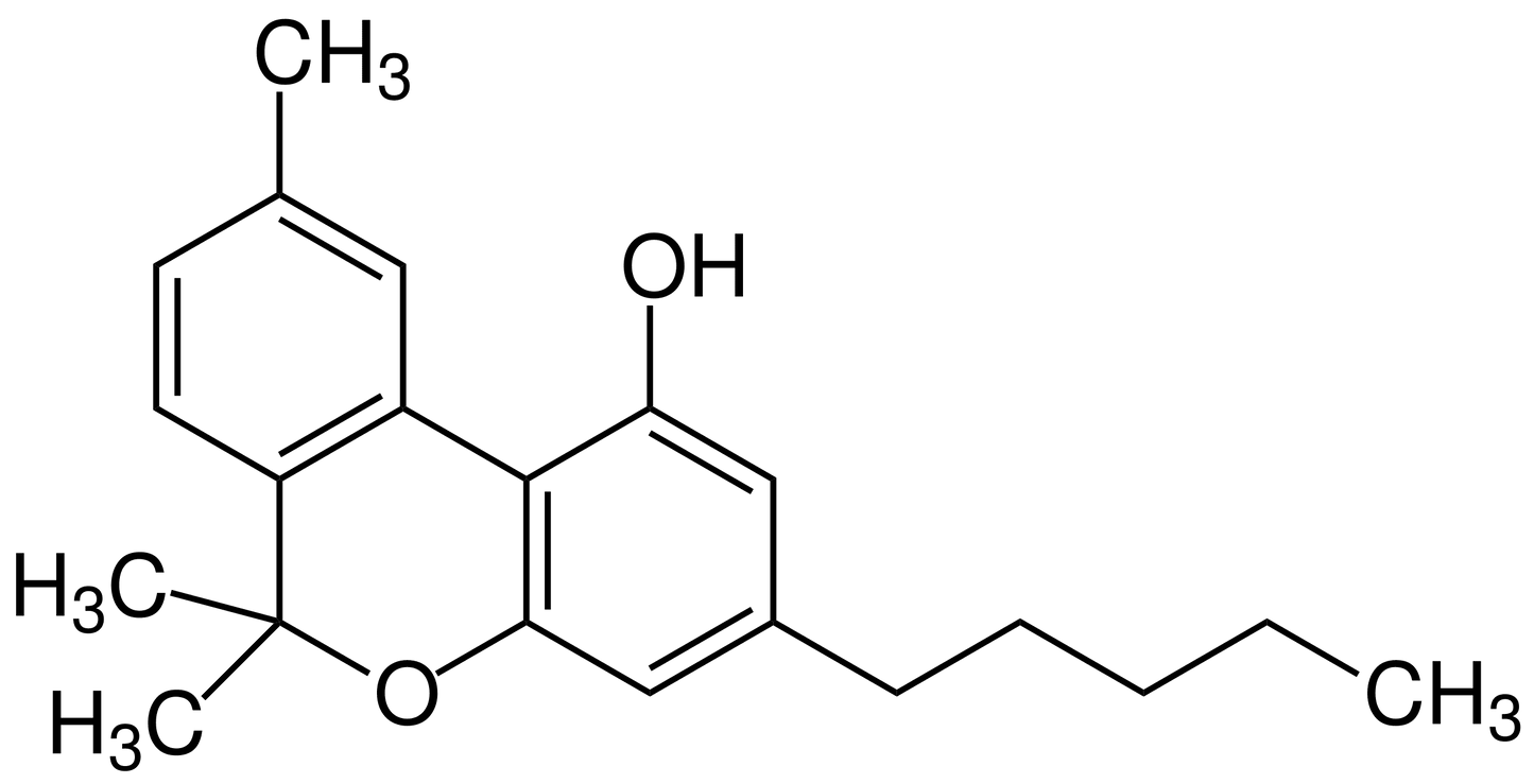 Cannabidiol Structural formula