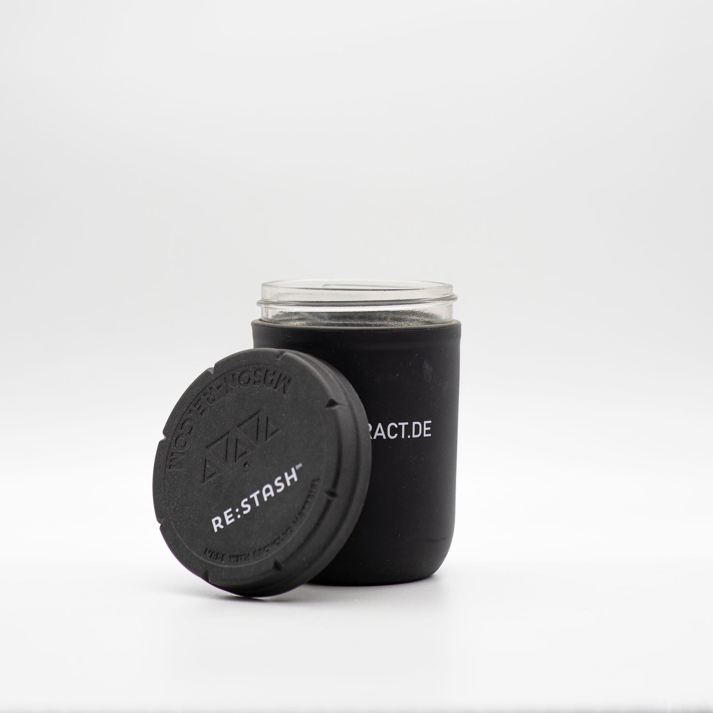 RE:STASH Glass Black 18 OZ